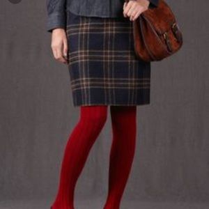 boden british tweed by moon skirt size 8 US